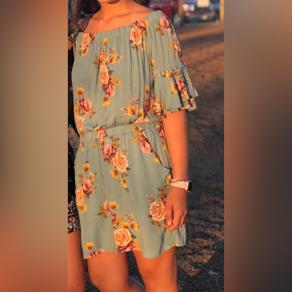 Floral Romper!